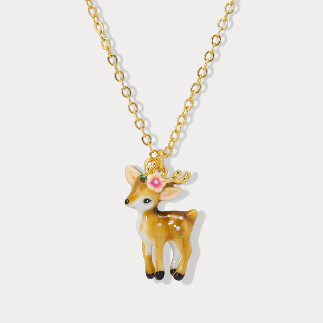 Deer Charm Necklace