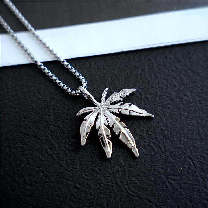 Leaf Pendant Necklace
