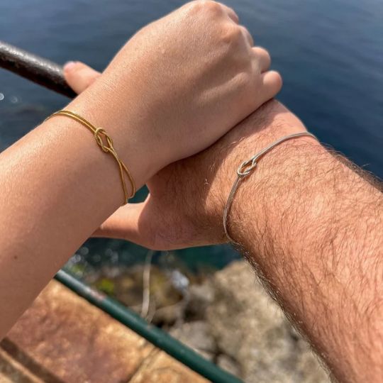Knot Couples Bracelet (1 Pair - 2 Pieces)