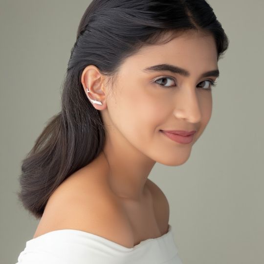 Silver Fish Earrings