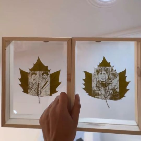 Customized Leaf Engraving (For Friends)