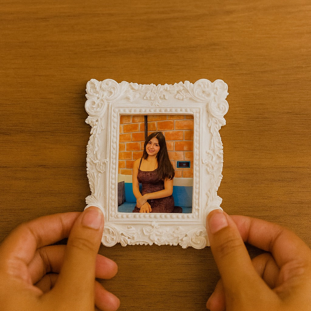 Custom Vintage 3D Frame Magnet