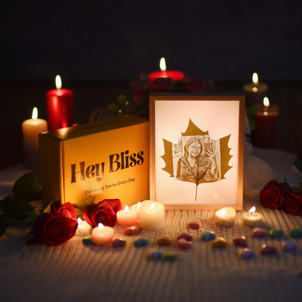 Custom Photo Leaf Engraving