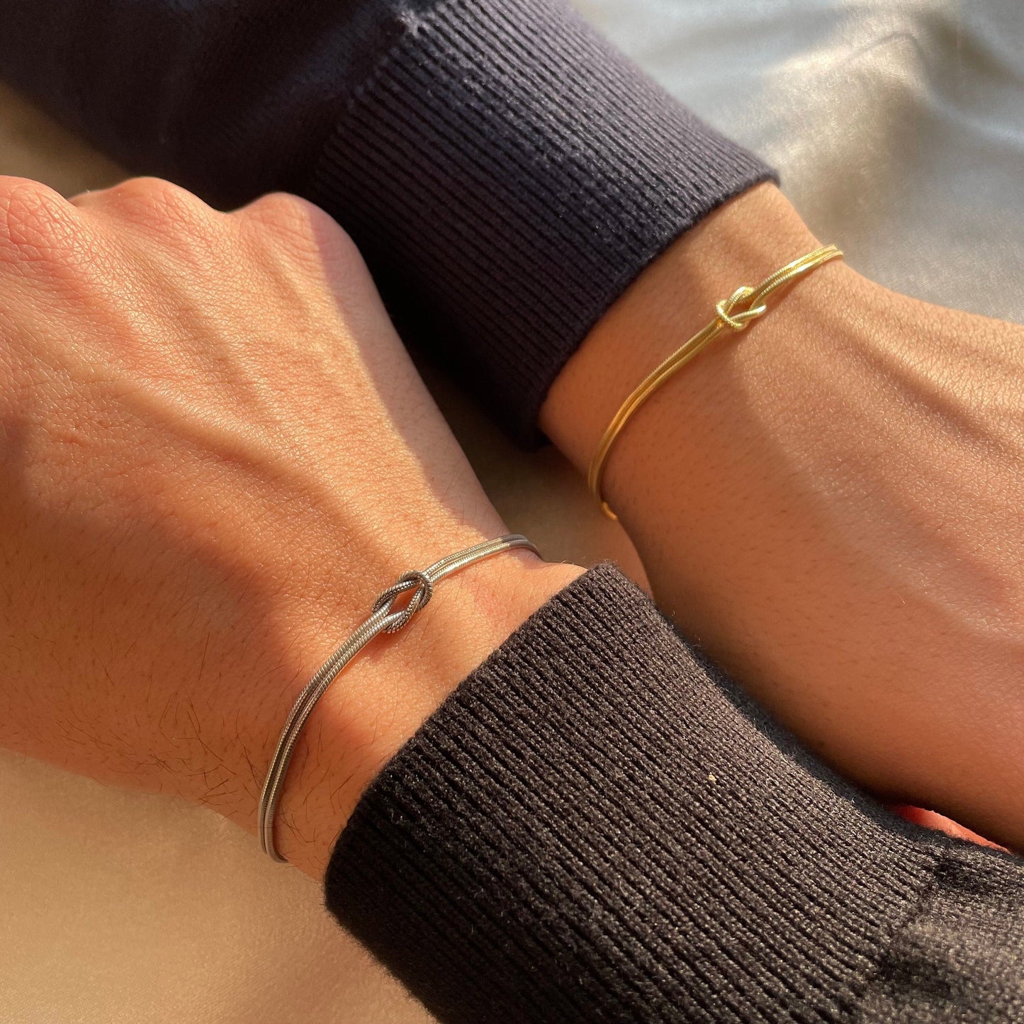 Knot Couples Bracelet (1 Pair - 2 Pieces)