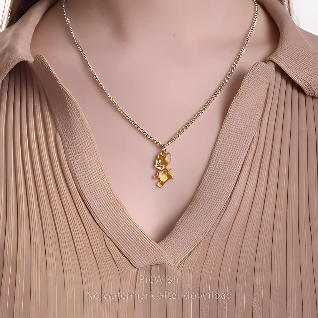 Cute Tom & Jerry Necklace