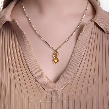 Cute Tom & Jerry Necklace