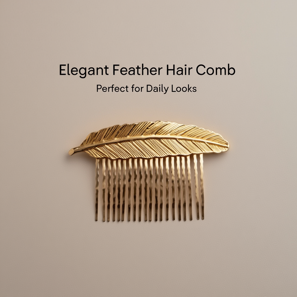 Elegant Leaf Hair Accessory