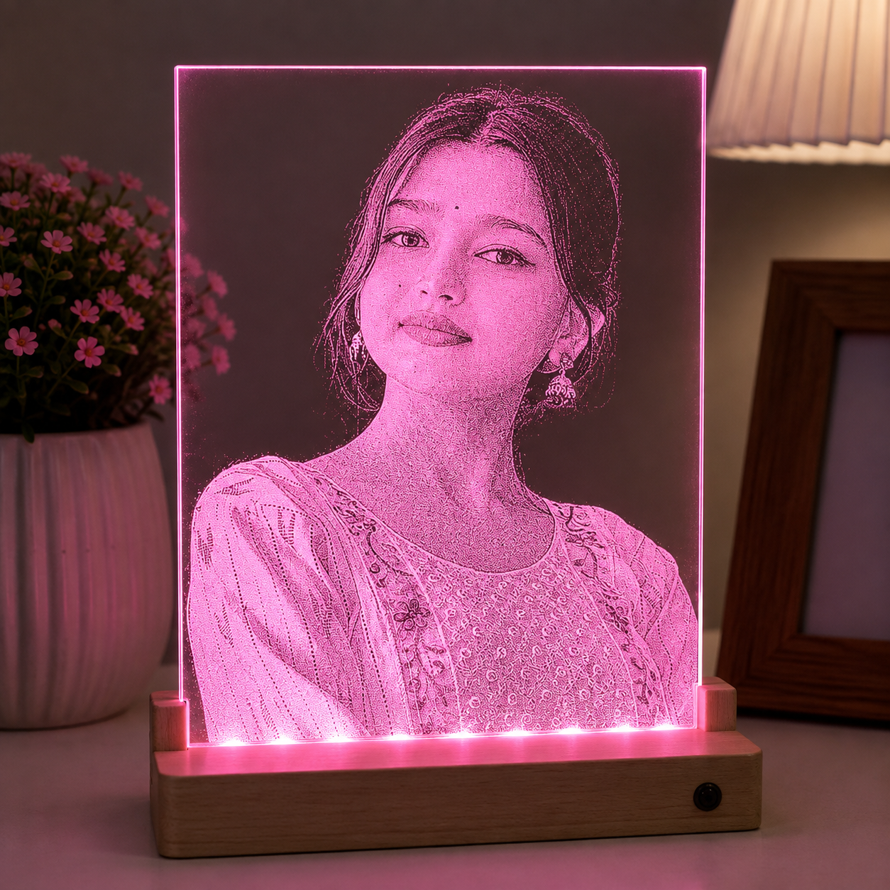 Personalized LED Photo Frame