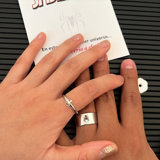 Sipderman Couple Ring