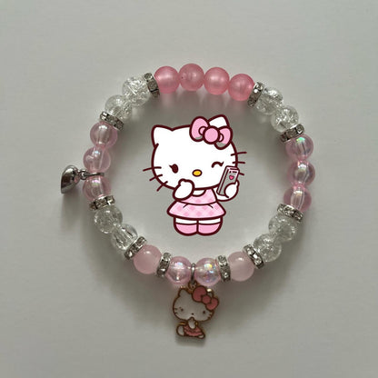 Snoopy & Kitty Bracelets (1 Pair)