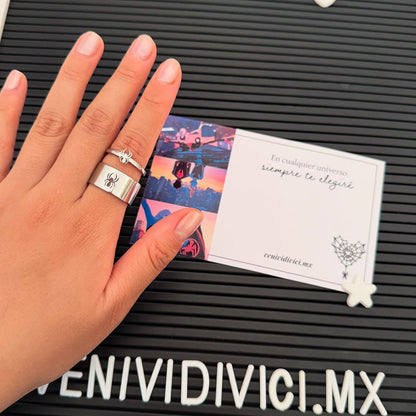 Sipderman Couple Ring