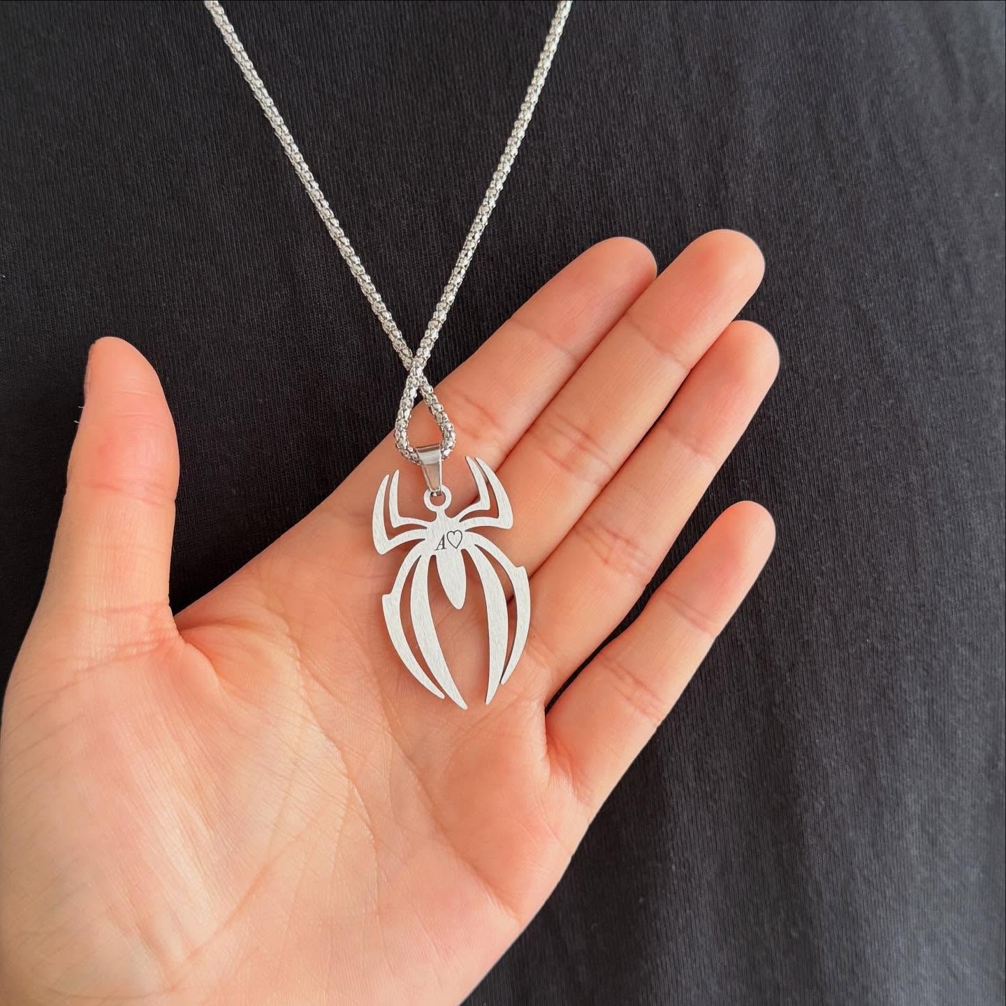 Unisex Spider Pendant