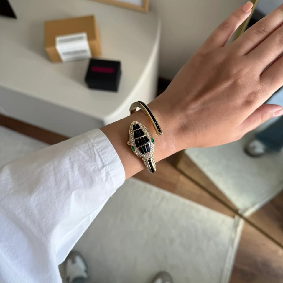 Stylish Snake Watch Bracelet