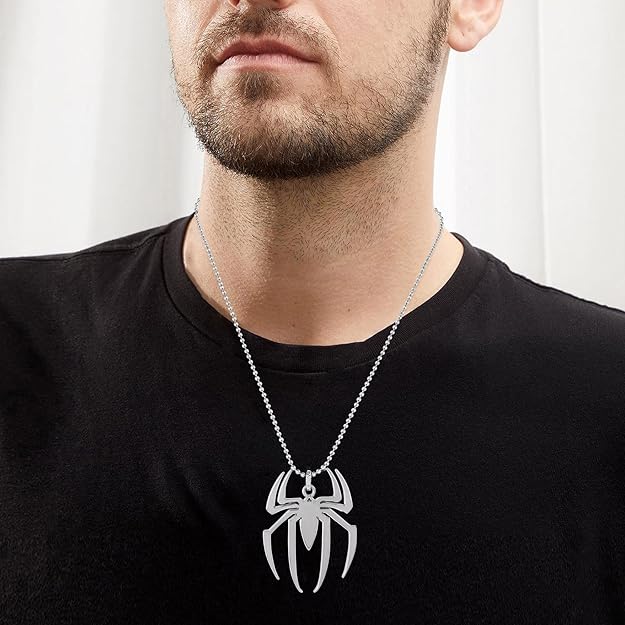 Unisex Spider Pendant