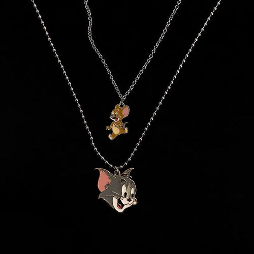 Cute Tom & Jerry Necklace