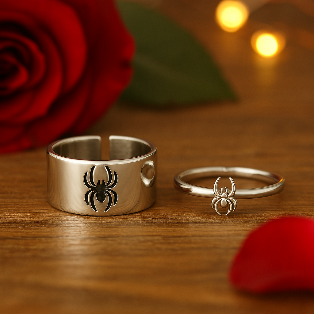 Sipderman Couple Ring