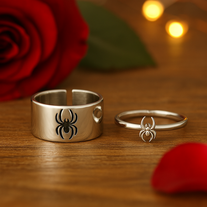 Sipderman Couple Ring