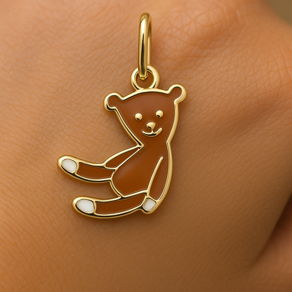 Mr Bean Teddy Necklace