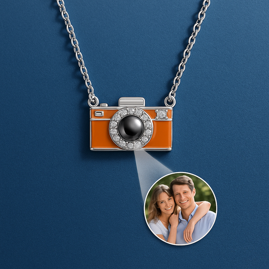 Personalized Camera Necklace