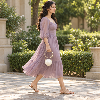 Pearl Ball Handle Mini Handbag