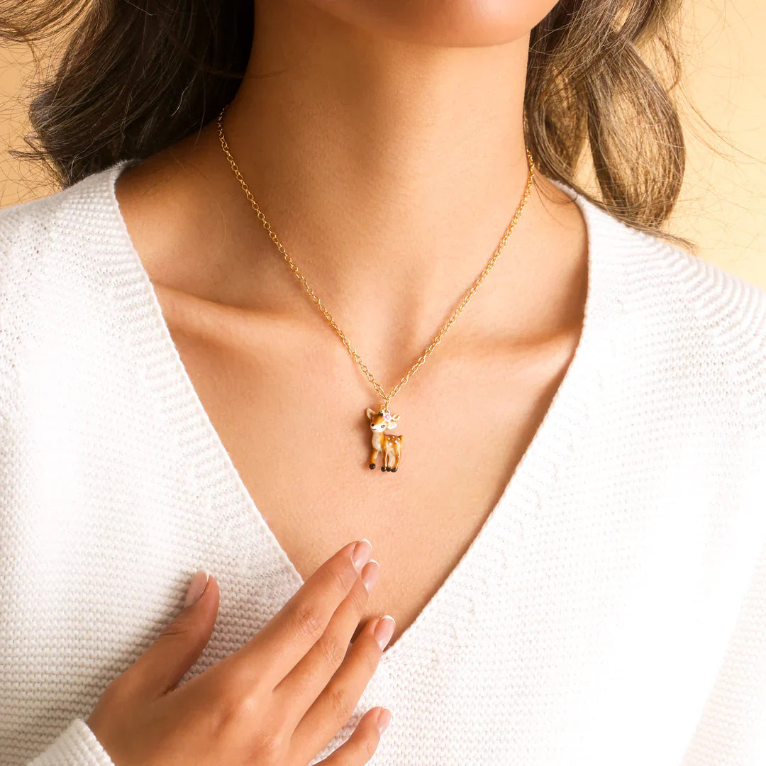 Deer Charm Necklace