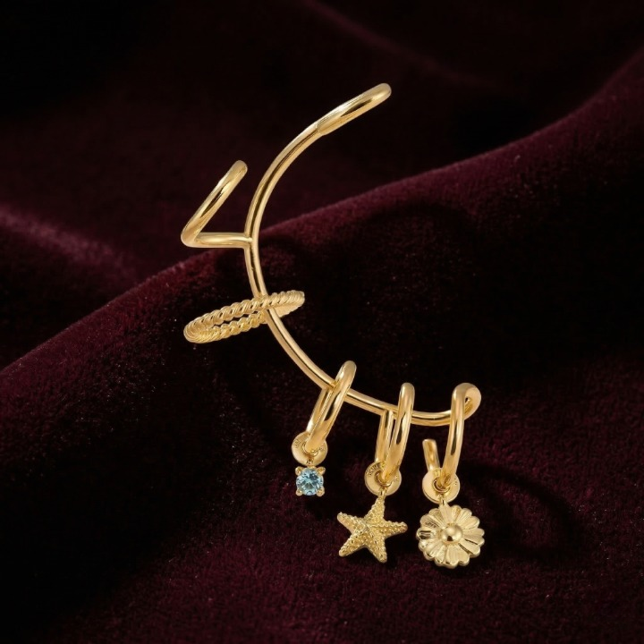 Boho Charm Ear Cuff
