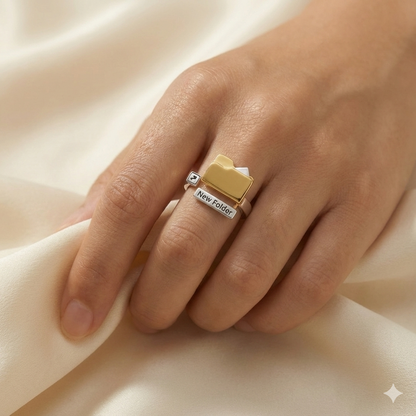 Folder Icon Ring