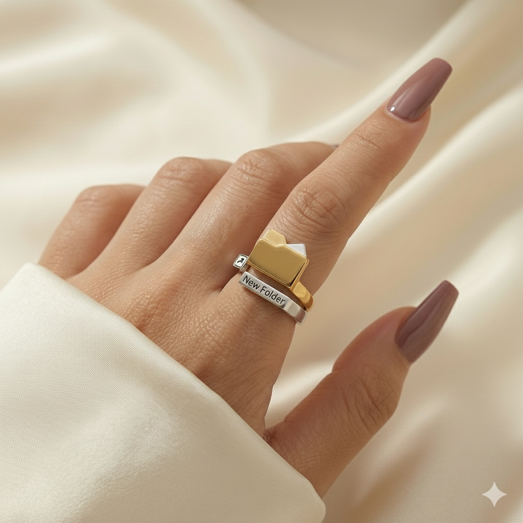 Folder Icon Ring