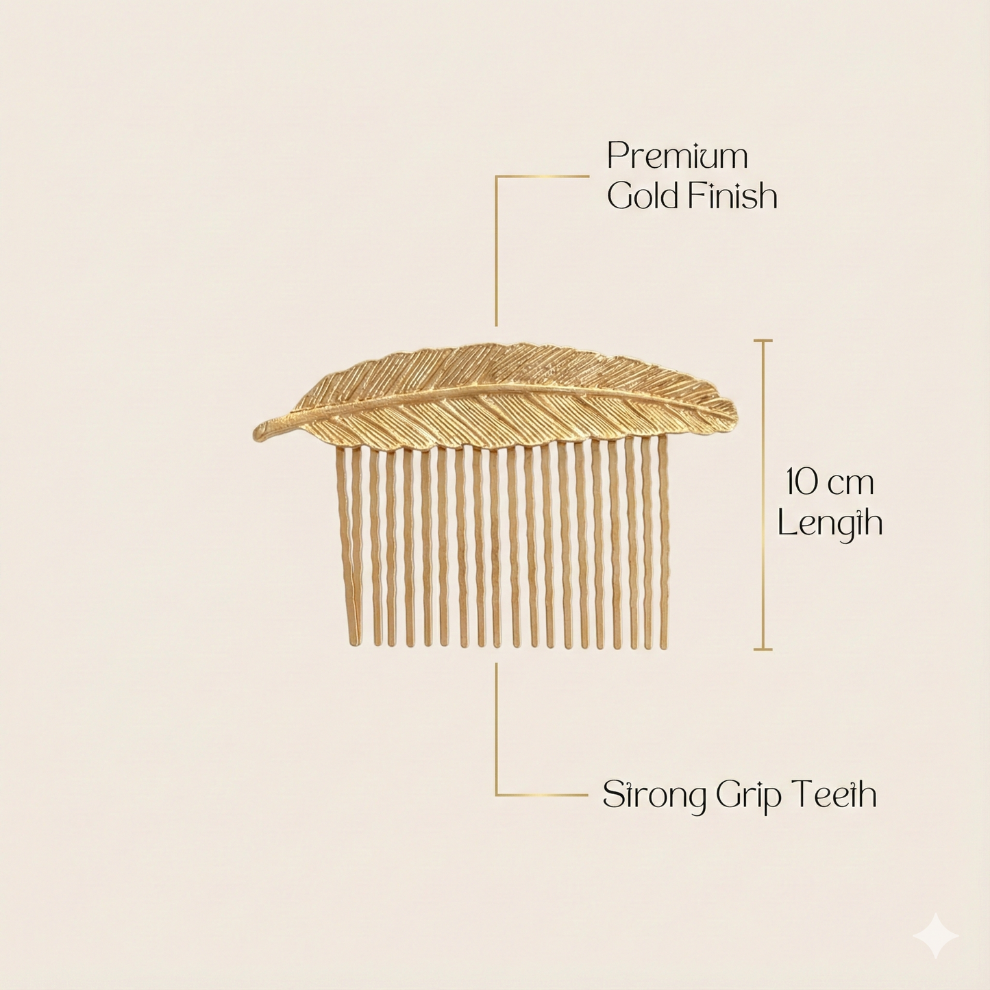 Elegant Leaf Hair Accessory