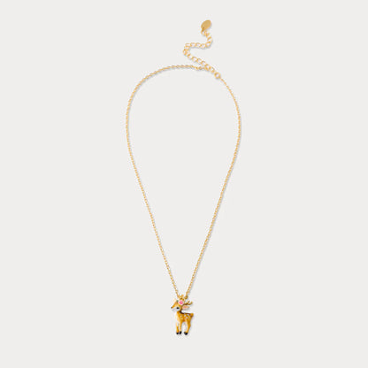 Deer Charm Necklace