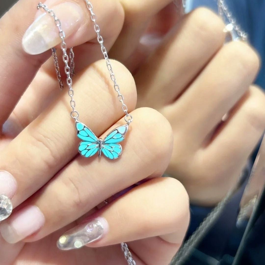 Glow Butterfly Jewelry Set