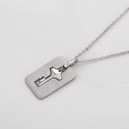 Heart Lock & Key Bracelet Set