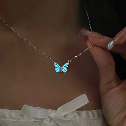 Glow Butterfly Jewelry Set