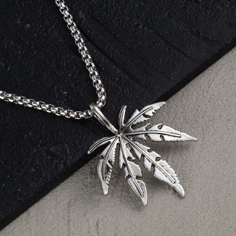 Leaf Pendant Necklace