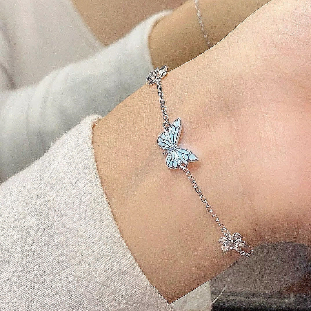 Glow Butterfly Jewelry Set