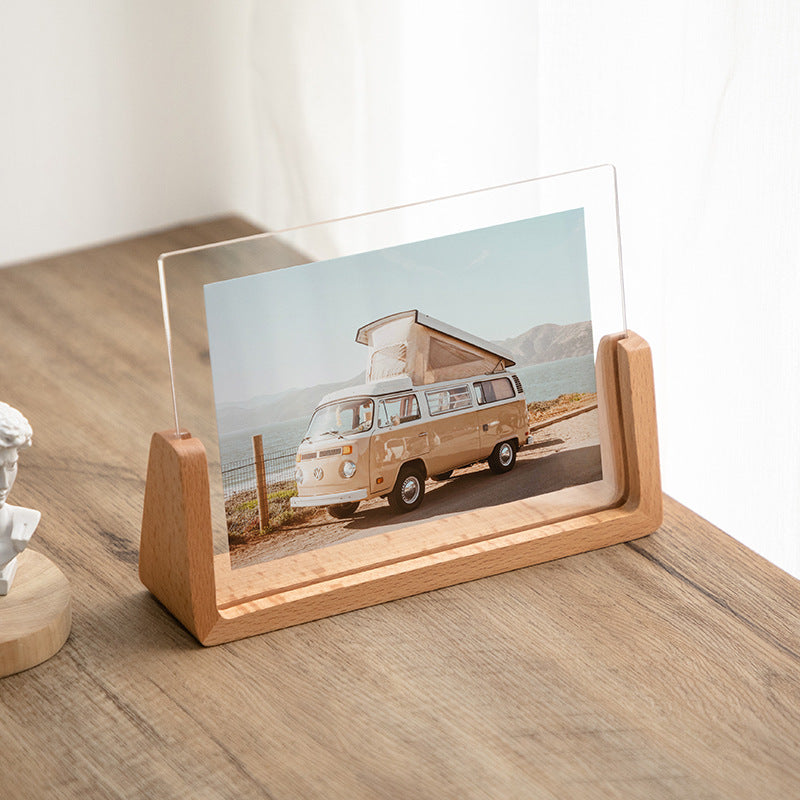 Wooden Acrylic Photo Frame