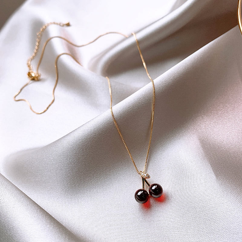 Cherry Charm Necklace