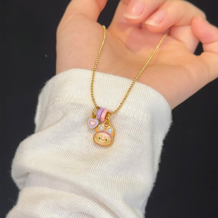 Cute Labubu Necklace