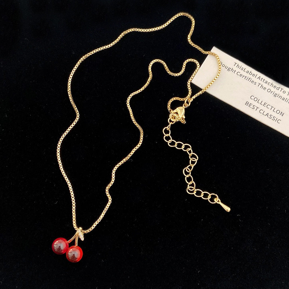 Cherry Charm Necklace