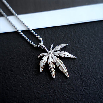 Leaf Pendant Necklace