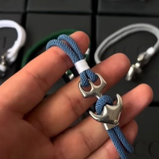 Anchor Rope Bracelet