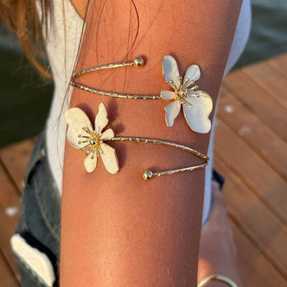 Butterfly Wrap Cuff Bracelet