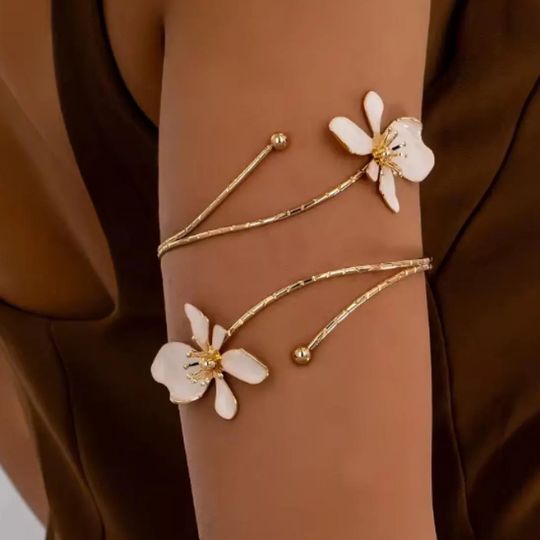 Butterfly Wrap Cuff Bracelet