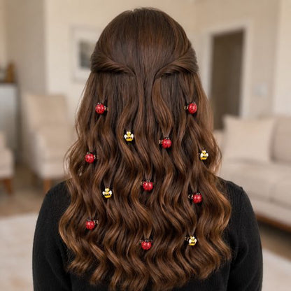 Ladybug & Honeybee Hair Clips