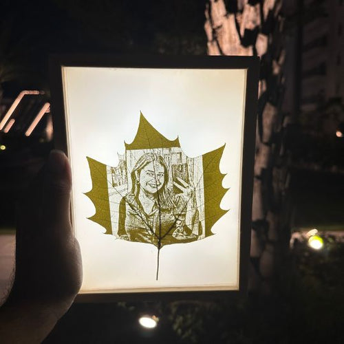 Customized Leaf Engraving (For Friends)