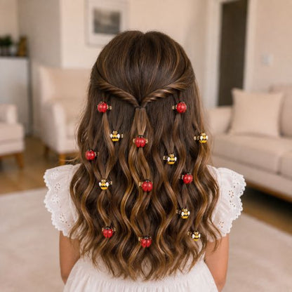 Ladybug & Honeybee Hair Clips