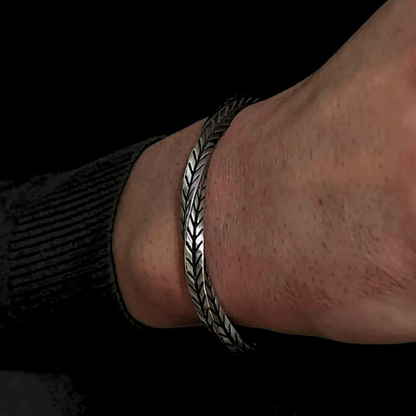 Braided Sterling Silver Bracelet