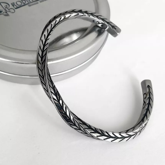 Braided Sterling Silver Bracelet