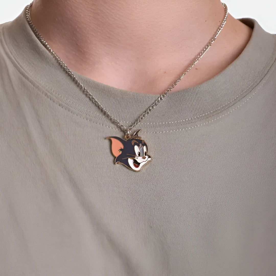 Cute Tom & Jerry Necklace