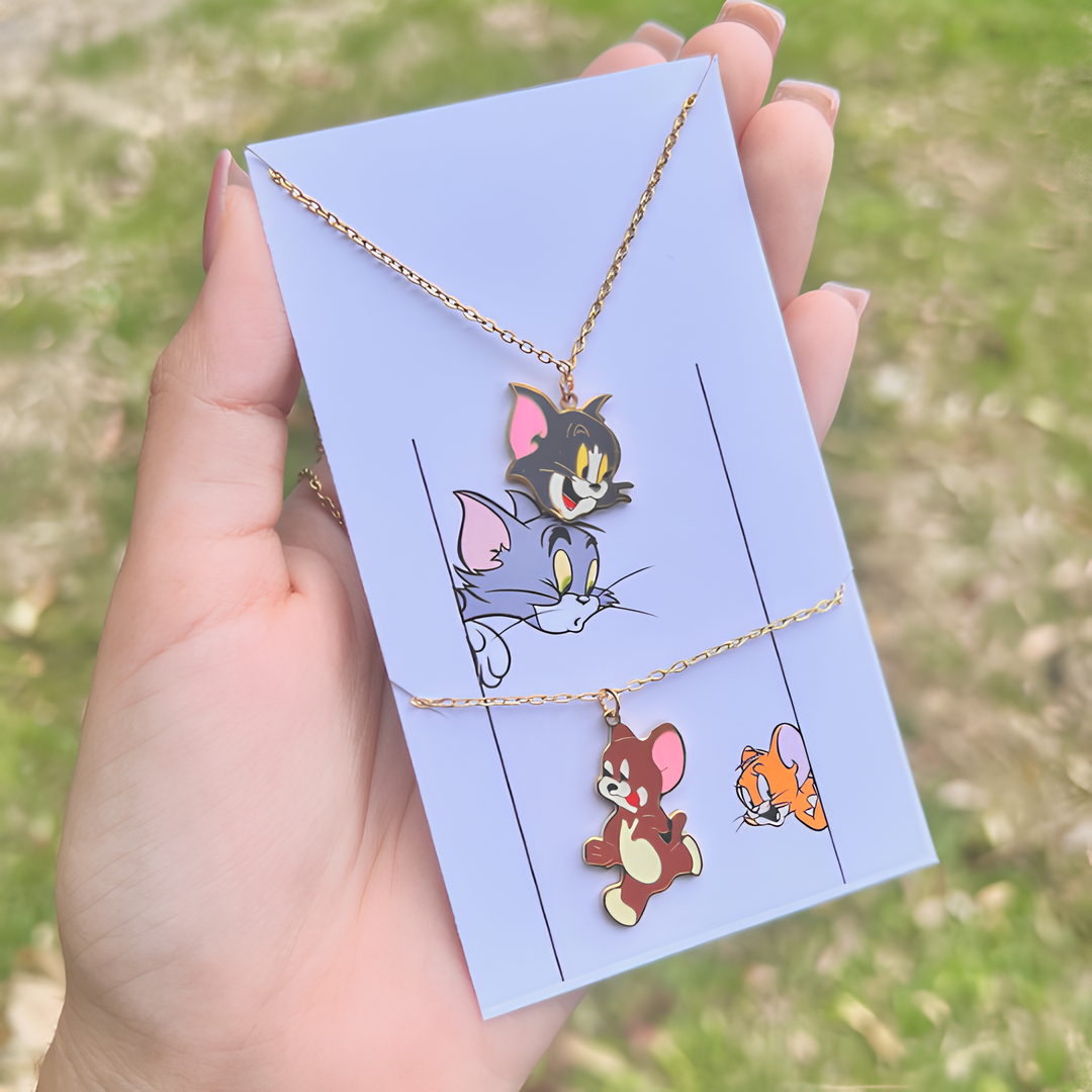 Cute Tom & Jerry Necklace